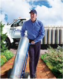 Only Culligan offers the Portable Exchange Tank system for soft water